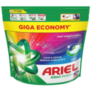 Ariel All in 1 Pods Color gelové kapsle na praní univerzální 70 kusů
