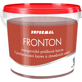 Fronton prášková barva do stavebních směsí malt a betonů, 0847 tmavě červená, 800 g