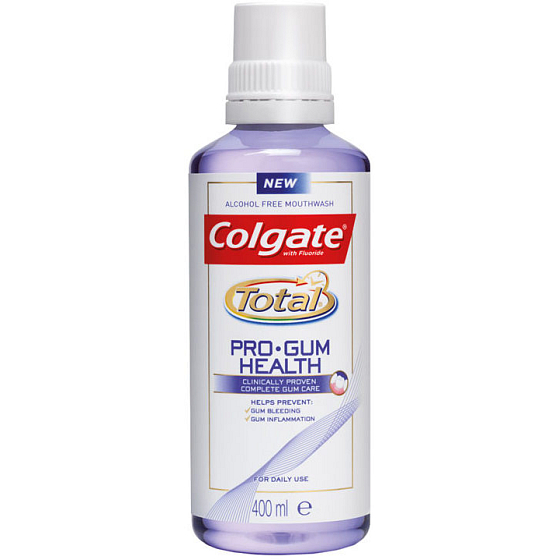 Colgate Total Pro Gum Health ústní voda 400 ml