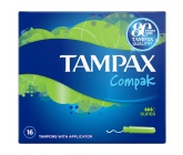 Tampax Compak Super dámské tampony s aplikátorem 16 kusů