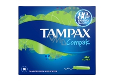 Tampax Compak Super dámské tampony s aplikátorem 16 kusů