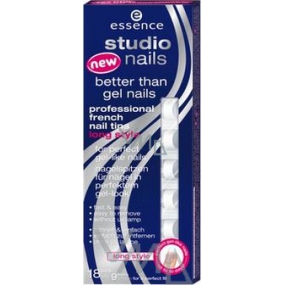 Essence Studio Nails Francouzské špičky na nehty-dlouhé 102 Natural White 18 kusů