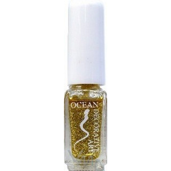 Ocean Decorative Art zdobící lak na nehty odstín 05 zlatý třpyt 5 ml