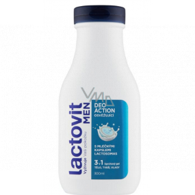 Lactovit Men Deo Action sprchový gel osvěžující 300 ml