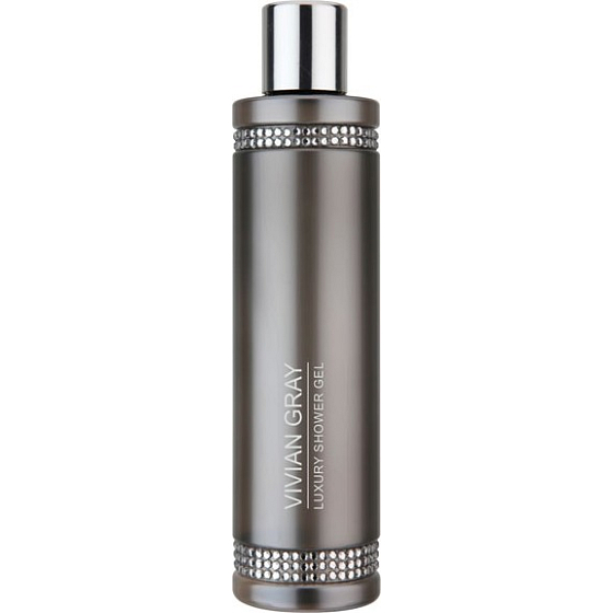 Vivian Gray Crystal In Brown luxusní hydratační sprchový gel pro ženy 250 ml