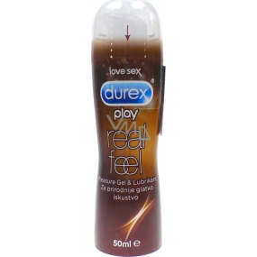 Durex Play Real Feel lubrikační gel s pumpičkou 50 ml
