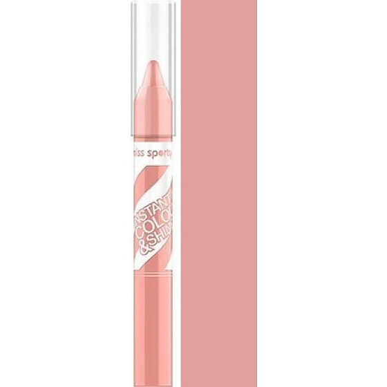 Miss Sporty Instant Lip Colour & Shine rtěnka 003 Creme Brulée 1,1 g