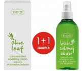 Ziaja Olivové listy SPF 20 vyživující koncentrovaný krém 50 ml + Olivové listy s vitamínem C tonizující voda 200 ml, duopack