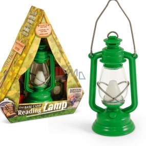 If The Base Camp Reading Lamp Táborová lucernička Zelená 44 x 40 x 117 mm