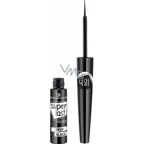 Essence Superlast Eyeliner Deep Black oční linky 3 ml