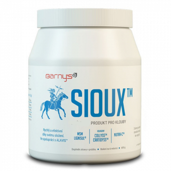 Barnys Sioux MSM pro klouby a celý pohybový aparát 600 g