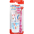 Aquafresh Dent de Lait zubní pasta 50 ml + kartáček + kelímek, růžový set pro děti