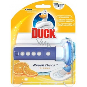 Duck Fresh Discs Active Citrus WC gel pro hygienickou čistotu a svěžest Vaší toalety 36 ml