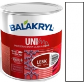 Balakryl Uni Lesk 1000 Bílý univerzální barva na kov a dřevo 700 g