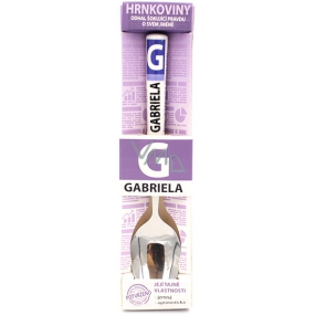 Nekupto Lžičkoviny Jmenná lžička Gabriela 15 cm