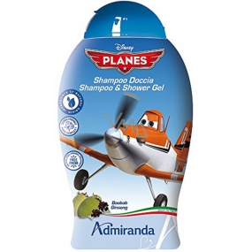 Disney Planes 2v1 sprchový šampon na vlasy pro děti 250 ml