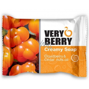 Very Berry Cloudberry & Cedar Nuts Oil - Moruše a cedrový olej toaletní mýdlo s esencemi 100 g