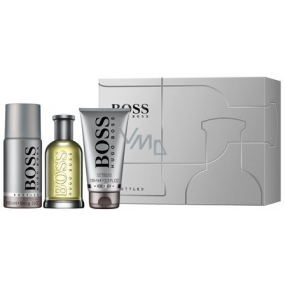 Hugo Boss No.6 Bottled toaletní voda pro muže 100 ml + sprchový gel 100 ml + deodorant sprej 150 ml, dárková sada