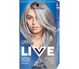 Schwarzkopf Live Urban Metallics barva na vlasy U71 Metallic Silver