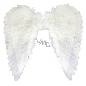 Křídla andělská z peří 51 x 54 cm