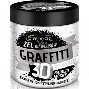 Bielenda Graffiti 3D Extra Strong Protein gel na vlasy 250 g