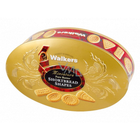 Walkers Mini skotské máslové sušenky dóza 175 g
