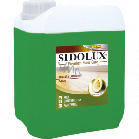 Sidolux Premium Floor Care Avokádový olej speciální prostředek na mytí dřevěných a laminátových podlah 5 l