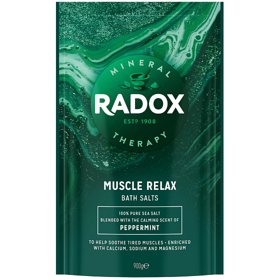 Radox Muscle Relax sůl do koupele 900 g