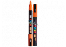 Posca Univerzální akrylátový popisovač 0,9 - 1,3 mm Oranžová PC-3M