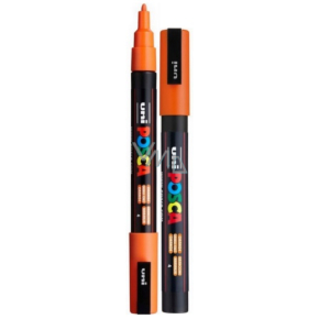 Posca Univerzální akrylátový popisovač 0,9 - 1,3 mm Oranžová PC-3M