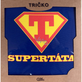 Albi Humorné tričko Super táta, pánské velikost XXL
