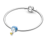 Charm Sterlingové stříbro 925 Disney Pixar Joy svítící ve tmě Memory Orb, korálek na náramek film