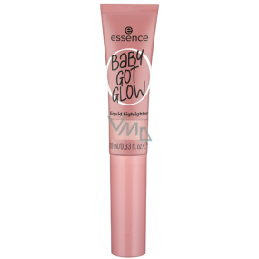 Essence Baby Got Glow tekutý rozjasňovač 20 Rose and Shine 10 ml