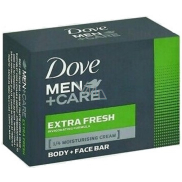 Dove Men + Care Extra Fresh hydratační toaletní mýdlo pro muže 90 g