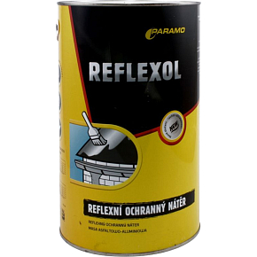 Paramo Reflexol asfaltohliníkový reflexní nátěr, 3,8 kg Paramo Reflexol asfaltohliníkový reflexní nátěr, 3,8 kg