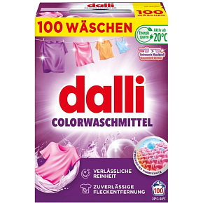 Dalli Colorwaschmittel prací prášek na barevné prádlo, 100 praní, 5 kg Dalli Colorwaschmittel prací prášek na barevné prádlo, 100 praní, 5 kg