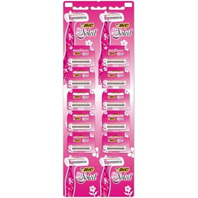 BIC Miss Soleil dámské jednorázové holicí strojky, na závesné kartě, 10 ks BIC Miss Soleil dámské jednorázové holicí strojky, na závesné kartě, 10 ks