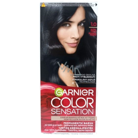 Garnier Color Sensation barva na vlasy 1.0 Ultra černá