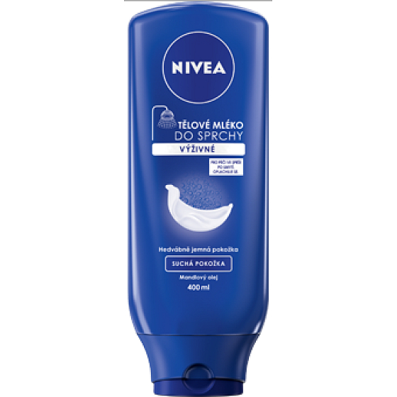 Nivea Nourishing Výživné tělové mléko do sprchy 250 ml