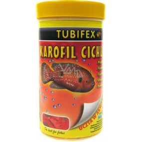 Tubifex Karofil Cichlid vločkové krmivo pro ryby Cichlidy 40 g
