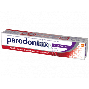 Parodontax Ultra Clean zubní pasta s obsahem fluoridu proti krvácení dásní a parodontóze 75 ml