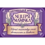 Albi Relax Levandulové mýdlo v plechovce s textem Nejlepší maminka 8 x 5,4 cm