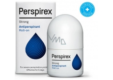 Perspirex Strong kuličkový antiperspirant bez vůně roll-on unisex 3-5 dní účinek 20 ml
