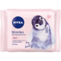 Nivea 3v1 Micelární čisticí pleťové ubrousky pro všechny typy pleti 25 kusů