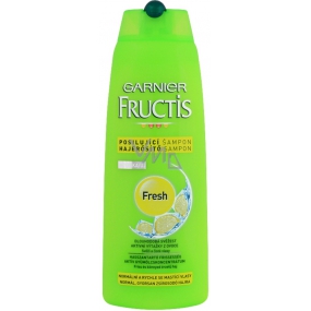 Garnier Fructis Fresh šampon pro normální a rychle se mastící vlasy 250 ml