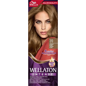 Wella barva na vlasy Wellaton Intense 7/0 střední blond, 110 ml