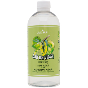 Alpa Lípa lak na vlasy náhradní náplň 500 ml