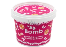Bomb Cosmetics Grapefruit & Nektarinka Přírodní sprchový olejový peeling 365 ml