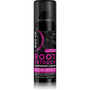 Syoss Root Retouch sprej pro dočasné zakrytí odrostů Černý, 120 ml