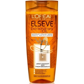 Loreal Paris Elseve Extraordinary Oil Kokosový olej šampon pro normální až suché, nepoddajné vlasy 250 ml